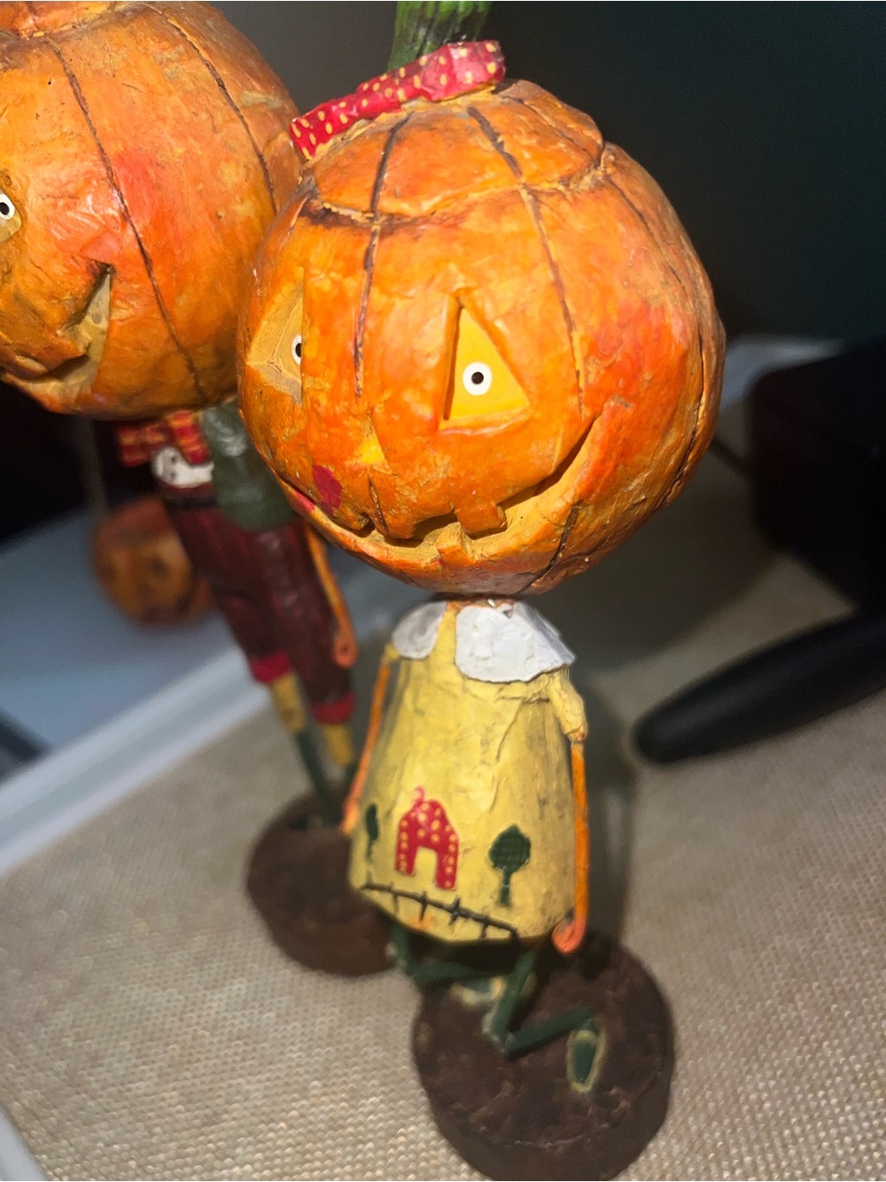 HALLOWEEN LORI MITCHELL JACK & JILL DANDY FIGURINES - Picture 2 of 4